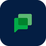 Icon for Google chat that when clicked will open the page for Google Chat