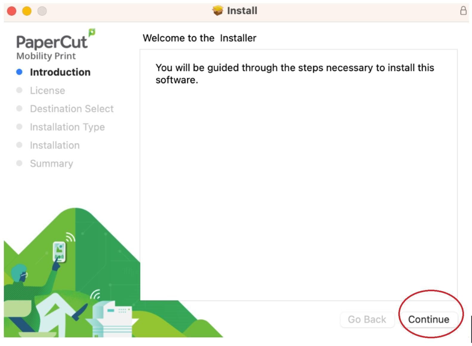 Setting up printers (print queues) for Mac Office of Information